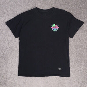 Y2K Grizzly Griptape Skate Skater Large Black Short Sleeve T-Shirt